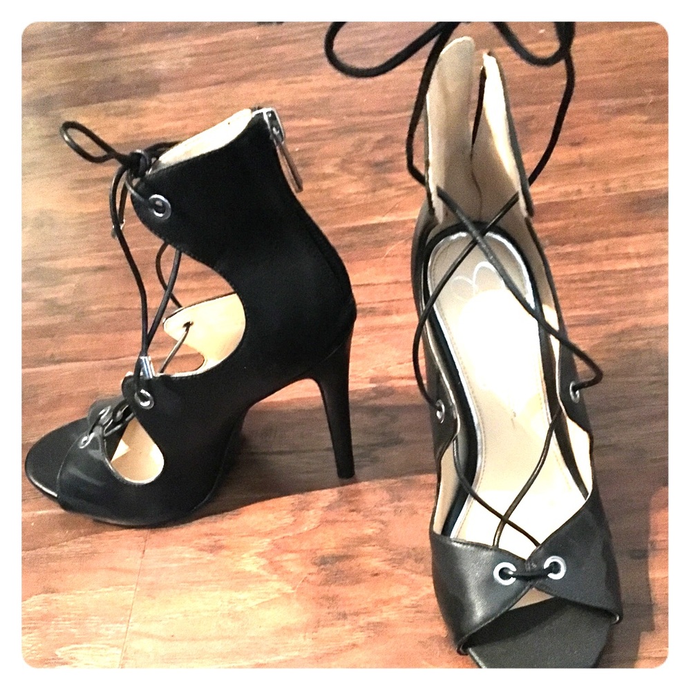 Sexy black heels